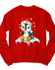 Cute Christmas Penguin Jumper | Festive Lights Design