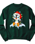 Cute Christmas Penguin Jumper | Festive Lights Design