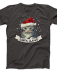 Santa Claws Christmas Cat T-Shirt | Cute Festive Cat Tee