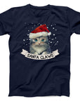 Santa Claws Christmas Cat T-Shirt | Cute Festive Cat Tee