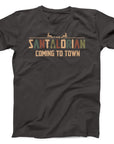 The Santalorian Coming to Town T-Shirt | Funny Christmas Sci-Fi Tee