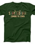 The Santalorian Coming to Town T-Shirt | Funny Christmas Sci-Fi Tee