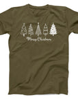 Merry Christmas Graphic T-Shirt | Festive Holiday Tee