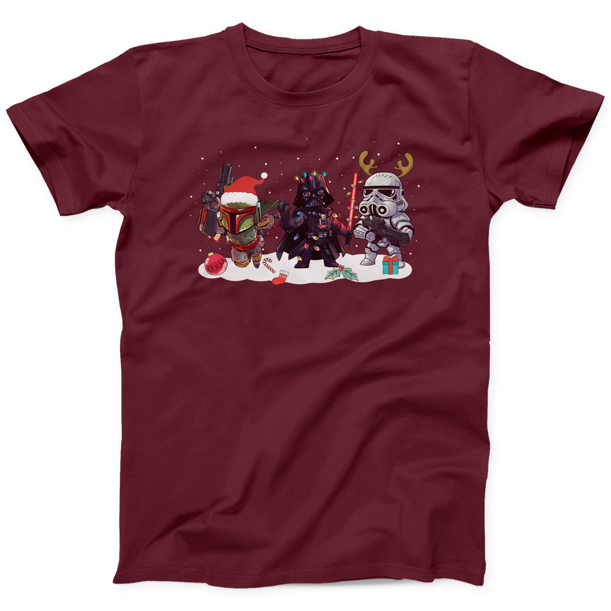 Festive Trio Graphic T-Shirt | 100% Cotton – Cool Fox Christmas