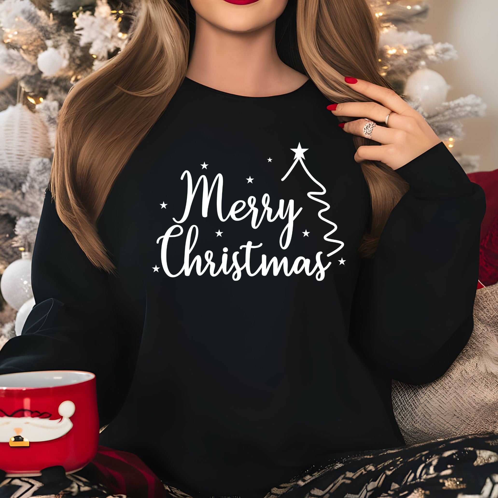 Minimalist christmas jumper best sale